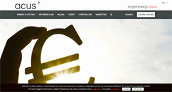Desktop Screenshot of acusidea.it
